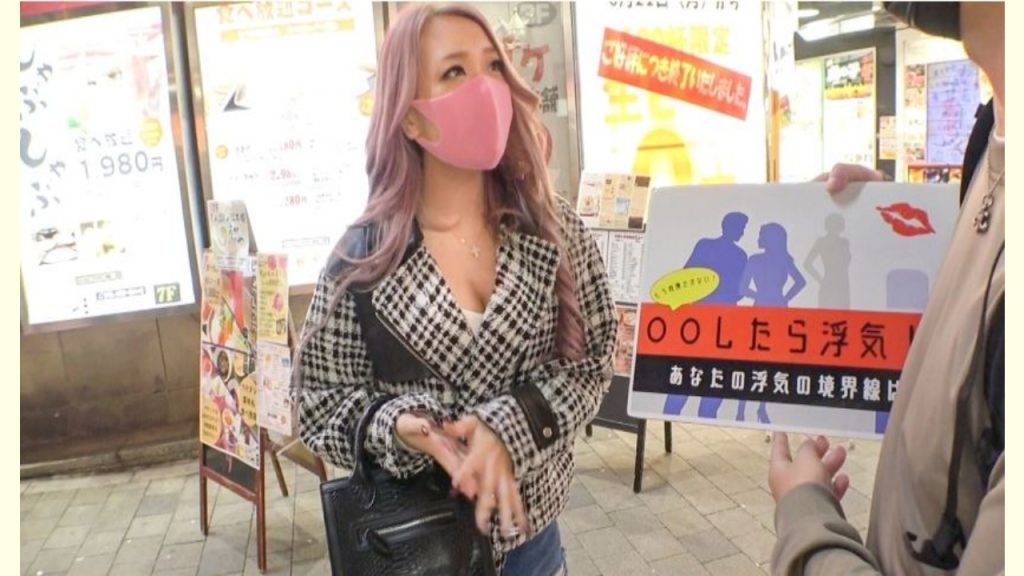 【ＡＶレビュー】マジ軟派、初撮。 1722 夜の新宿で見つけたムチムチ生足GAL！経験人数100人超え！？これまたムッチムチのお尻を掴んで容赦ないピストンを浴びせると、可愛い声で喘いで中イキ！！